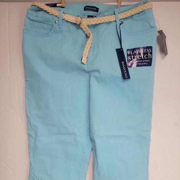 Women size 12 Bandolino Flawless stretch Mandie capri New with tags - Picture 1 of 12